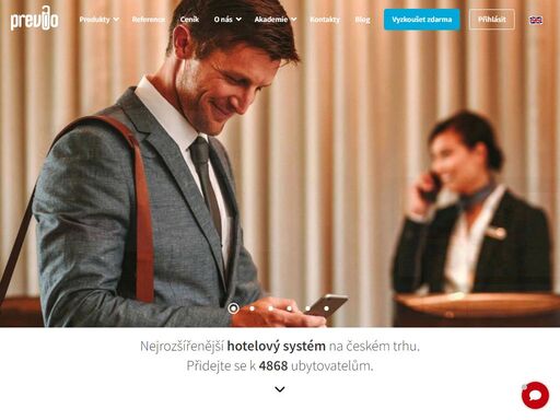 hotelový rezervační a recepční systém previo je internetová aplikace, určená provozovatelům ubytovacích zařízení hotelového typu (hotel, penzion, apartmány, kemp, motel, botel, chaty a chalupy). nabízí přehlednou správu rezervací a umožňuje tisk dokumentů jako jsou faktury, ubytovací kniha hostů, statistické reporty, atd.