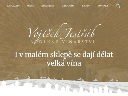 i v malém sklepě se dají dělat velká vína