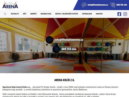studio zdr. životního stylu; různé druhy pohybových aktivit;joga,relaxace;rehabilitace;cvičení pro děti,seniory i pro lidi s omezenou hybností