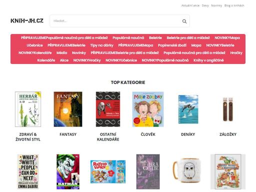 vyberte si z širokého katalogu knih, e-knih a audioknih. beletrie, poezie, historie, dětská a odborná literatura, kuchařky, esoterika, zdraví i cestopisy. najděte si knihu, která vás zaujme!