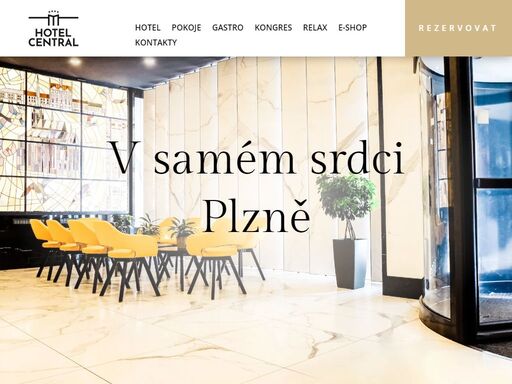 hledáte hotel central plzeň? klikněte na hotelcentral.cz!