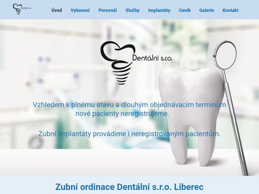 stomat??ologická klinika dentální s.r.o. poskytuje preventivní, diagnostickou i léčebnou péči pacientům všech věkových kategorií. zubní implantáty, dentální hygiena.

