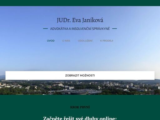 začněte řešit své dluhy online: