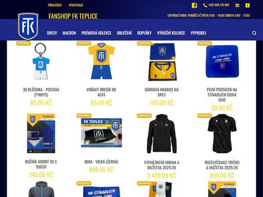 fanshop fk teplice
