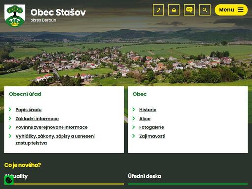 stašov leží v okrese beroun sedm kilometrů na severovýchod od města hořovice.