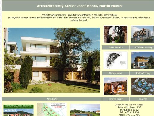 projekty pozemních staveb