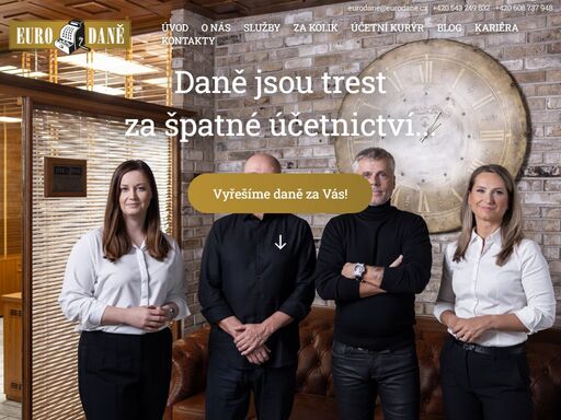 daně nejsou bubák, který vás má strašit a trestat. my se daní, účetnictví a mezd nebojíme. víme, jak na ně, protože máme v týmu jen prvotřídní ekonomy a daňové poradce.