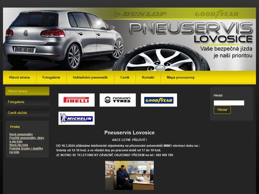 servis a prodej pneumatik lovosice.