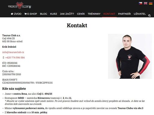 www.taurusclub.cz/kontakt