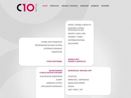 dodáváme a instalujeme zabezpečovací a kamerové systémy, výpočetní techniku. vytváříme www stránky a programujeme aplikace na míru.