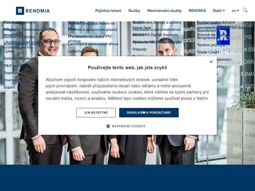 experti na řízení rizik v oblasti pojištění služeb, podnikatelů, živnostníků, průmyslových firem, měst, obcí a profesního pojištění kdekoliv na světě.