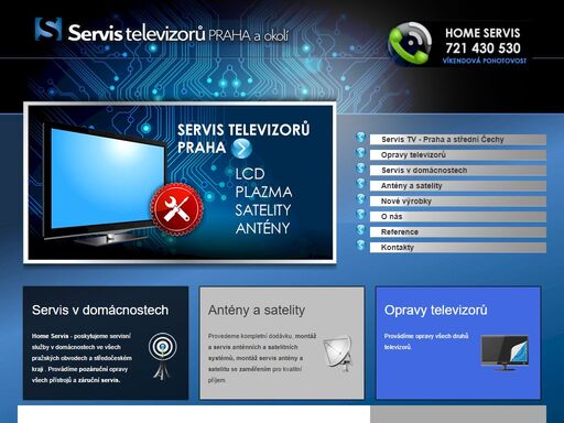 servis televizorů praha a střední čechy