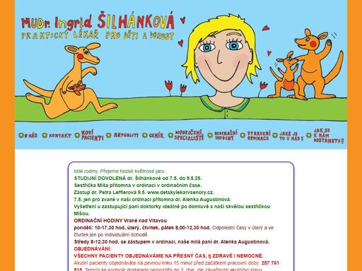 www.detskylekarvrane.cz