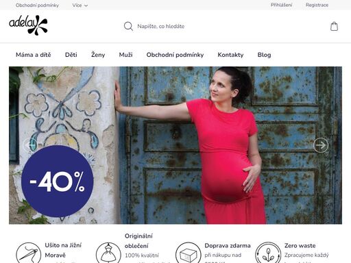 adelay.cz ?? nosící bundy a kojící trička pro maminky a jejich děti. navržené a vyráběné v česku.