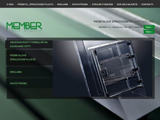 member s.r.o. - reklama a průmyslové zpracování plastu, plexiskla, a dalších materiálů, ...