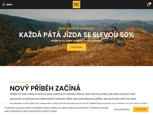 přijďte si vyzkoušet elektrické krosky. zajišťujeme jak prodej tak i servis všech strojů, které prodáváme.