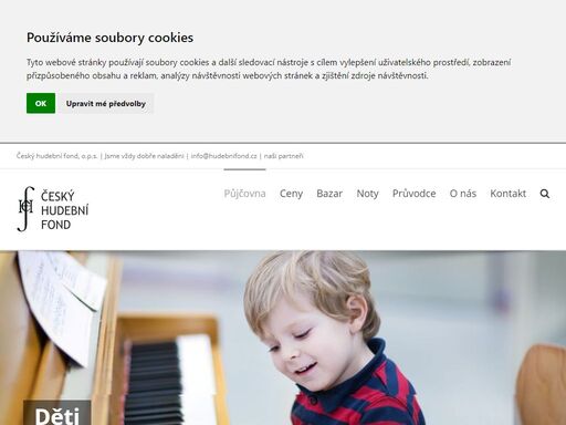 český hudební fond - nejširší nabídka pronájmu klávesových nástrojů za skvělé ceny po celé čr.