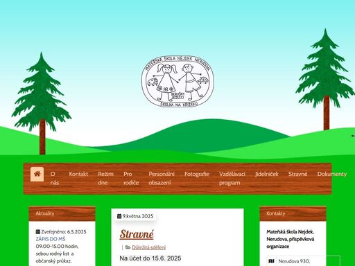 mateřská škola nejdek, nerudova, příspěvková organizace