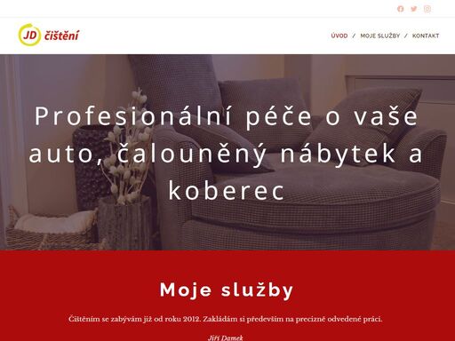 čištěním se zabývám již od roku 2012. zakládám si především na precizně odvedené práci.