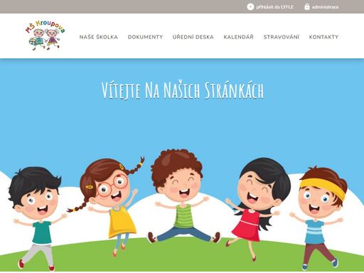 mš kroupova - učíme děti podle vzdělávacího programu: hrajeme si celý rok.