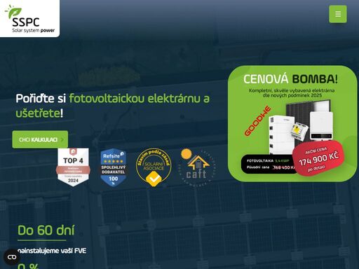 zjistěte, kolik uspoříte pořízením fotovoltaické elektrárny