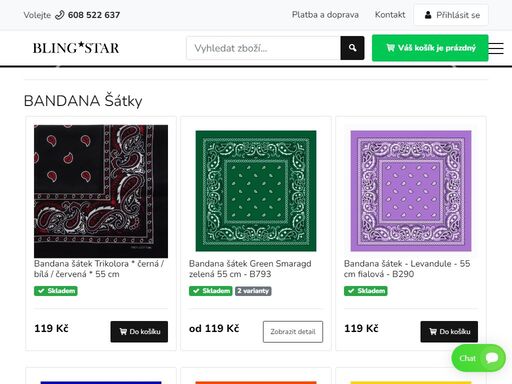 blingstar.cz - nejlevnější shop se zaměřením na hip hop - street fashion doplňky a oblečení. nabízíme široký sortiment módních doplňků a oblečení dle nejnovějších trendů. v naší nabídce najdete například batohy a vaky na záda, dřevěné hodinky, motýlky a přívěsky, sluneční brýle, bandana a durag šátky, beanie čepice, snapback kšiltovky, ponožky, penály, přívěsky, řetízky, náušnice, náramky, prsteny, tepláky a teplákové soupravy, trička a jiné zboží za nejlepší ceny! navíc u nás stále běží akce: při nákupu nad 700 kč rozdáváme dárky dle vašeho výběru!