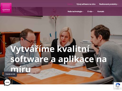 vytváříme kvalitní software a aplikace na míru více než 30 let vytváříme komplexní systémy, které se jednoduše ovládají a fungují desítky let.