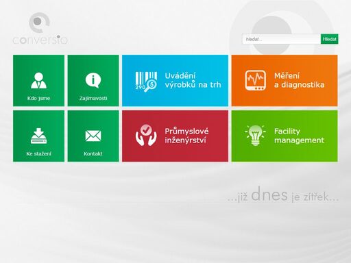 naše služby jsou z oblastí uvádění výrobků na trh,  vybraných metod měření a diagnostiky budov i průmyslových aplikací (v tom blower door, termografická diagnostika, …), průmyslového inženýrství a facility managementu …