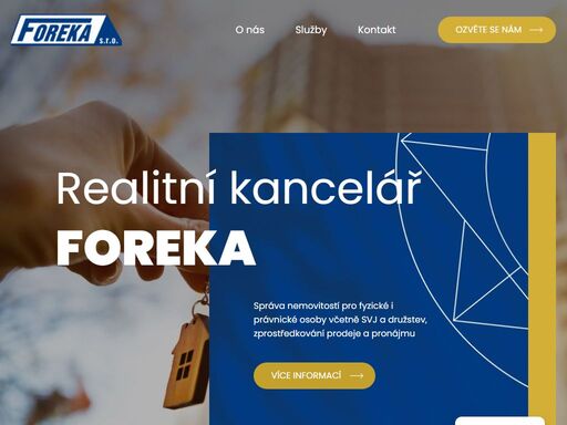 foreka – správa bytových a nájemních domů, účetnictví a daňová evidence. 32 let profesionální péče o nemovitosti a podpora pro vlastníky a svj.