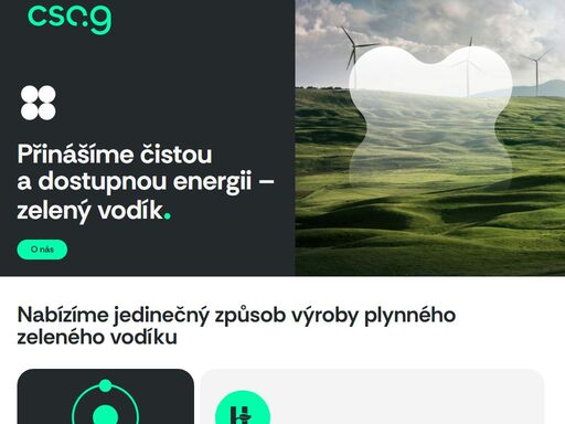 v csag se zaměřujeme na inovace v oblasti zeleného vodíku, které vedou k udržitelnější energetice.