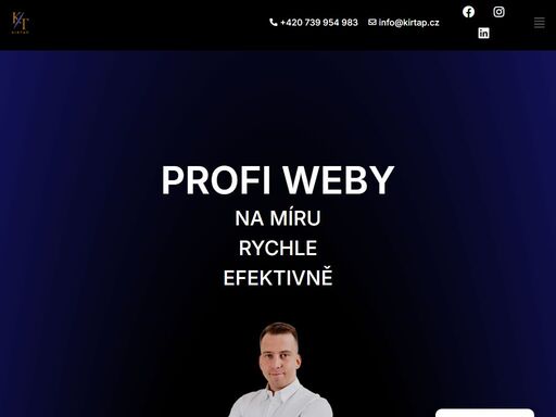 získejte moderní web, který přemění návštěvníky na vaše zákazníky.