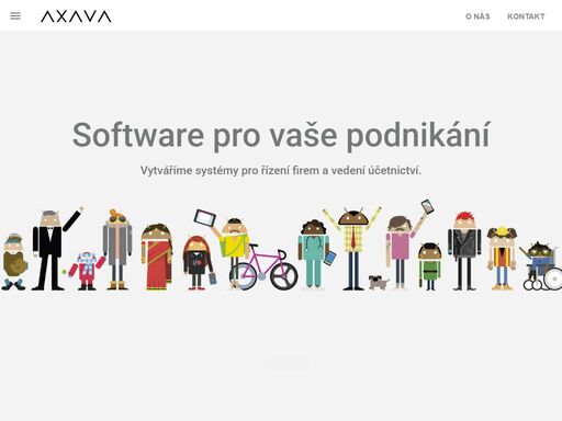 axava s.r.o. web site