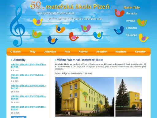 50. mateřská škola plzeň