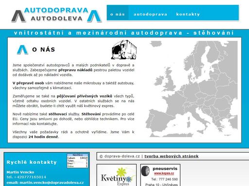 autodoprava a stěhování doprava doleva vám nabízí širokou nabídku služeb v oblasti autodopravy a stěhování nákladu. využijte naše služby a budete překvapeni.