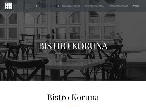 neformální snídaňové a obědové bistro v samotném centru roudnice nad labem.