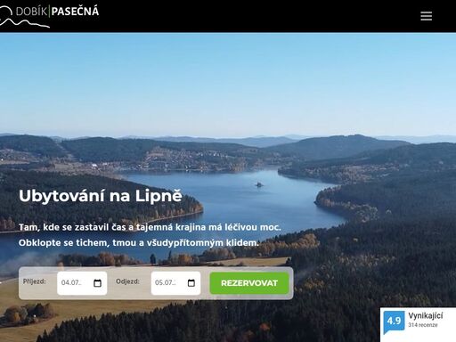 ubytování lipno - resort pasečná. útulné pokoje, nádherná příroda, skvělá kuchyně. cyklistika, houbaření, turistika, lyže, běžky, vhodné pro rodiny.