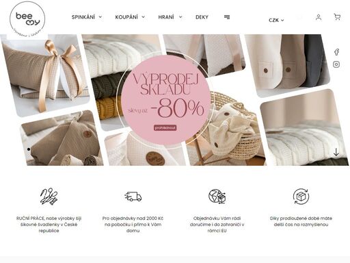 beemy - jsme česká značka, která se specializuje na výrobu kvalitních a stylových produktů pro nejmenší. věříme, že každé miminko si zaslouží tu nejlepší péči a lásku. zaměřujeme se na české materiály s nejpřísnějšími atesty pro miminka a vše je vyrobeno v české republice.