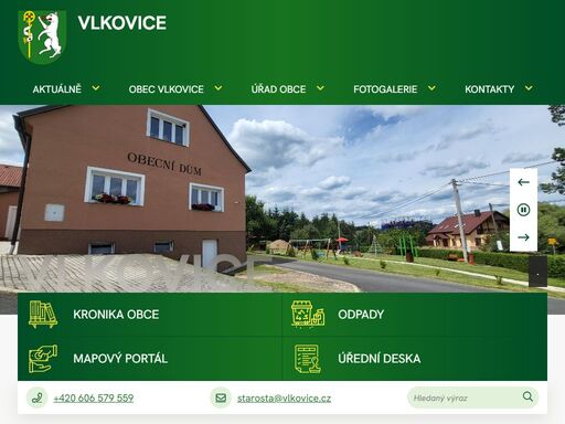obec vlkovice