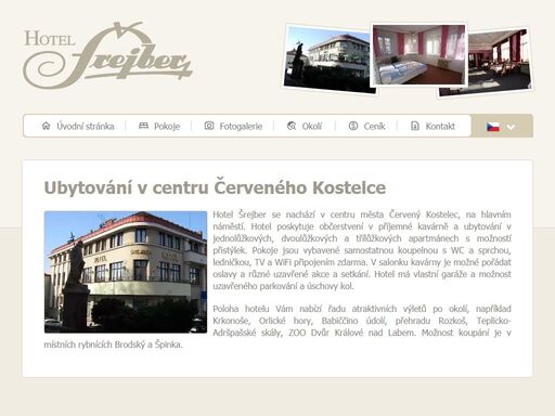 hotel poskytuje občerstvení v příjemné kavárně a celoroční ubytování v jednolůžkových, dvoulůžkových a třílůžkových apartmánech s možností přistýlek. pokoje jsou vybavené samostatnou koupelnou s wc a sprchou, ledničkou, tv a wifi připojením. k dispozici je dětská postýlka.