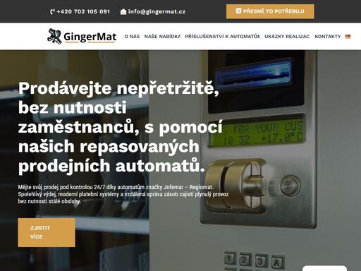 prodávejte nonstop bez zaměstnanců s prodejními automaty jofemar – regiomat. spolehlivý výdej, moderní platby a vzdálená správa zásob pro plynulý provoz.