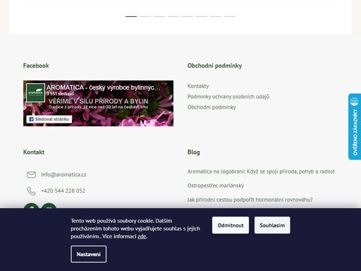 věříme v sílu přírody. jsme malá česká rodinná firma aromatica, která již více než 30 let vyrábí kvalitní přírodní doplňky stravy, bylinné tinktury, sirupy, kapky či masti v té nejvyšší úctě k tradičním českým recepturám. 
jsme firma, pro kterou je kvalita a účinnost produktů na prvním místě. věříme v sílu bylin a…