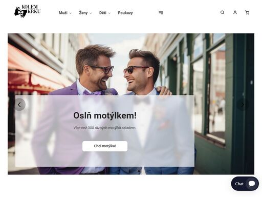 stylové doplňky pro každého muže. kravaty, motýlky, manžetové knoflíčky a mnoho dalšího.