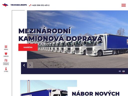 mezinárodní kamionová doprava a spedice. kamionová doprava, čerpací stanice, odtahovka kamionů, myčka vozidel, cisterna a autobusová přeprava.