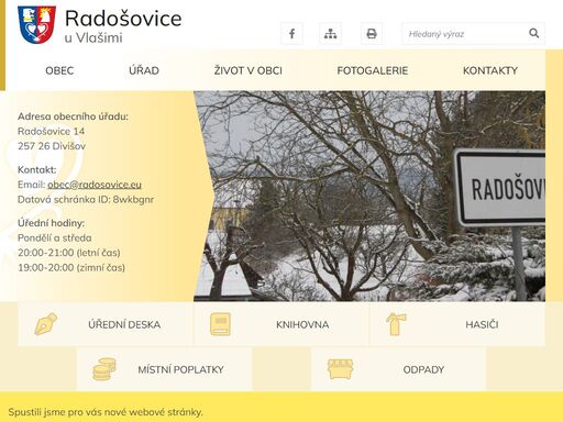 obec radošovice