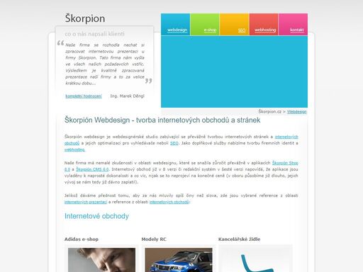 webdesign a redesign www stránek