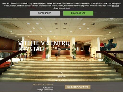 oficiální stránky hotel krystal. podrobné informace o nabídkách, hodnocení, službách a poloze našeho zařízení. garance nejlepší ceny.
