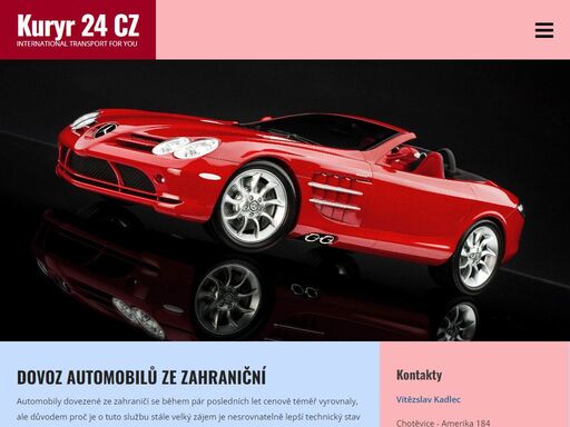 automobily dovezené ze zahraničí se cenově téměř vyrovnaly. kuryr 24 cz vám doveze automobil, který si vyberete.
