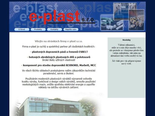 dopravníkové pásy, vedení řemenů, vedení řetězů, plastové profily, korečky