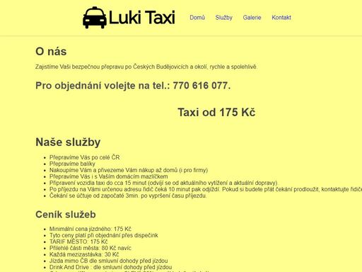 taxi české budějovice. taxi rychle, bezpečně a s úsměvem. již od 140,- kč. volejte 770 616 077. vozíme po českých budějovicích a okolí.