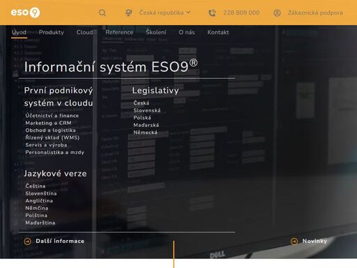 erp · informační systém · ekonomický systém · účetnictví a finance · marketing a crm · obchod a logistika · workflow · výroba · personalistika a mzdy